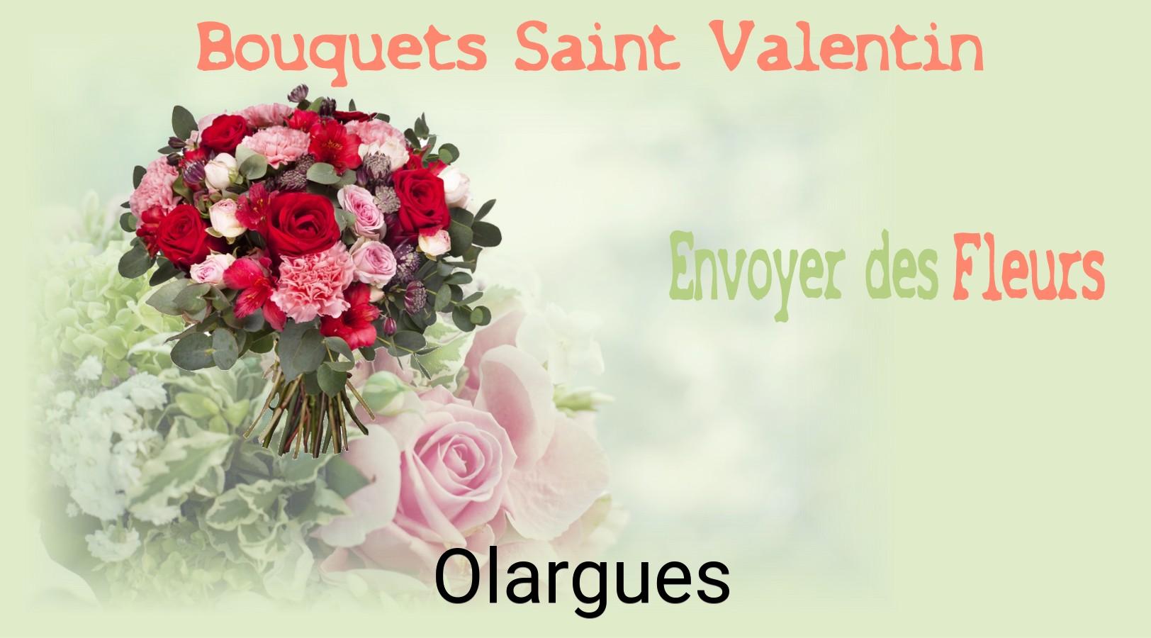 Roses de Saint-Valentin livrées à Olargues